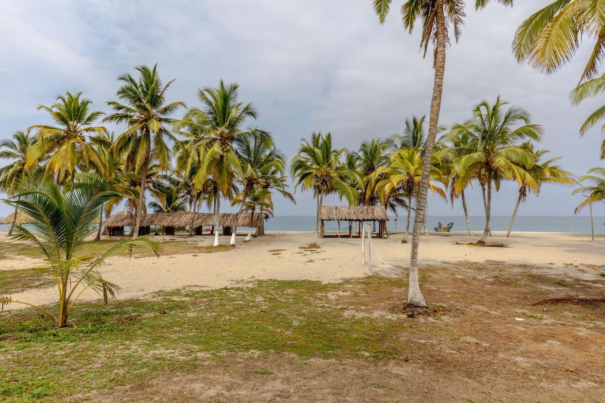 Casa De Campo Castillete Dentro Del Parque Tayrona El Zaino Buitenkant foto