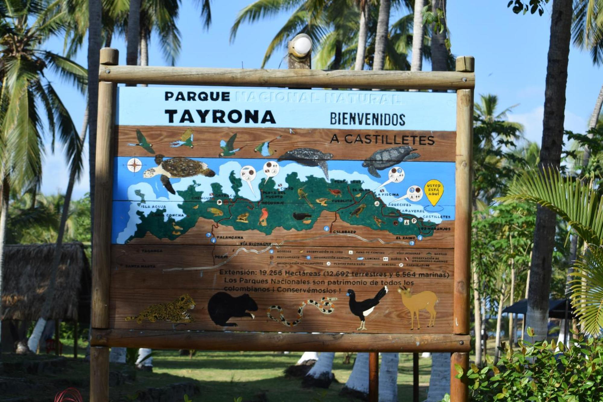Casa De Campo Castillete Dentro Del Parque Tayrona El Zaino Buitenkant foto