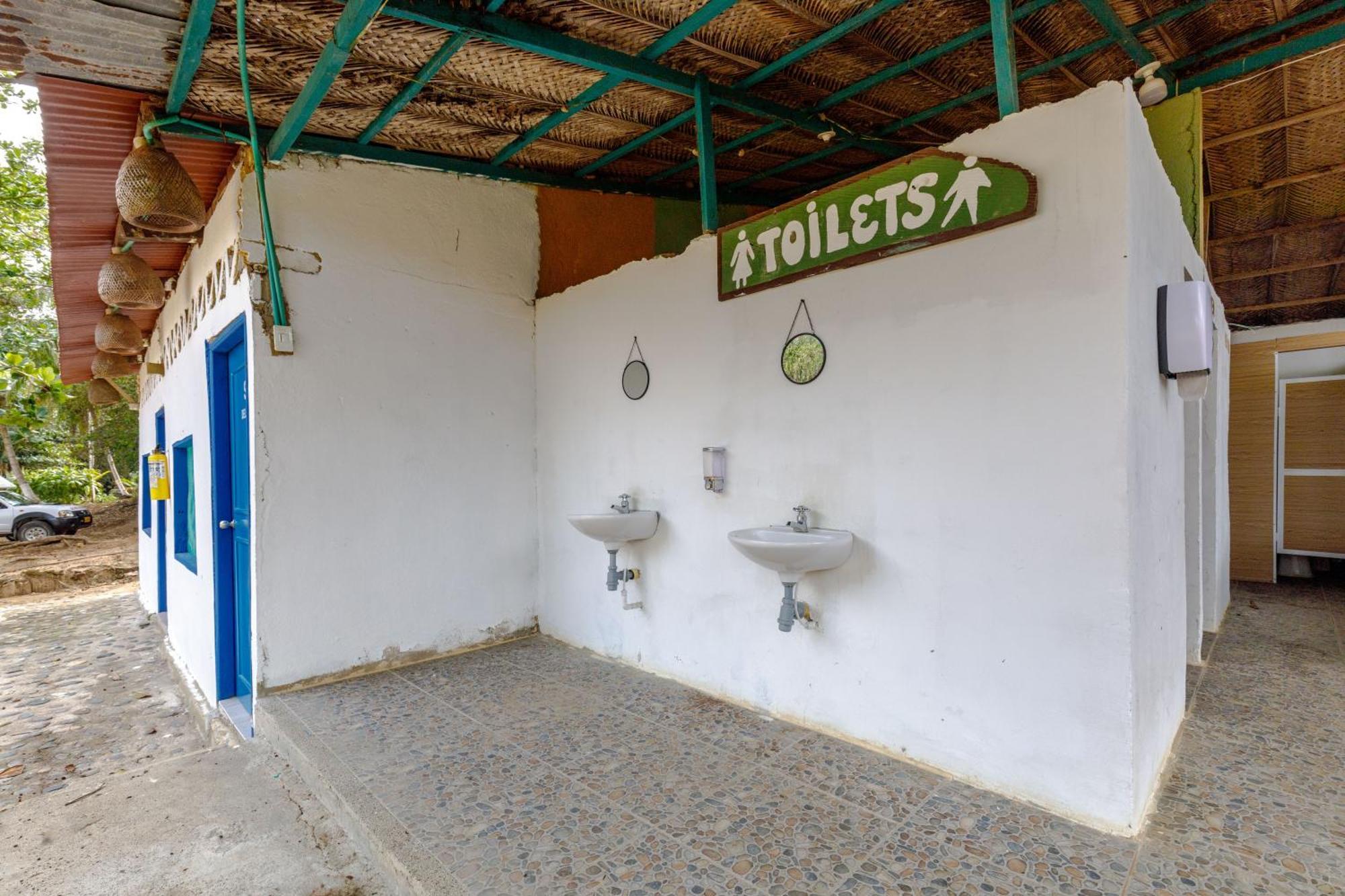 Casa De Campo Castillete Dentro Del Parque Tayrona El Zaino Kamer foto