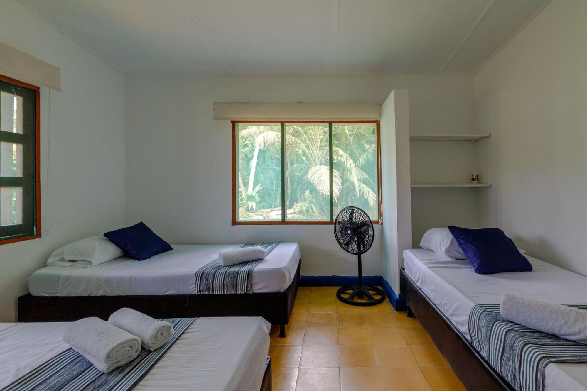 Casa De Campo Castillete Dentro Del Parque Tayrona El Zaino Kamer foto
