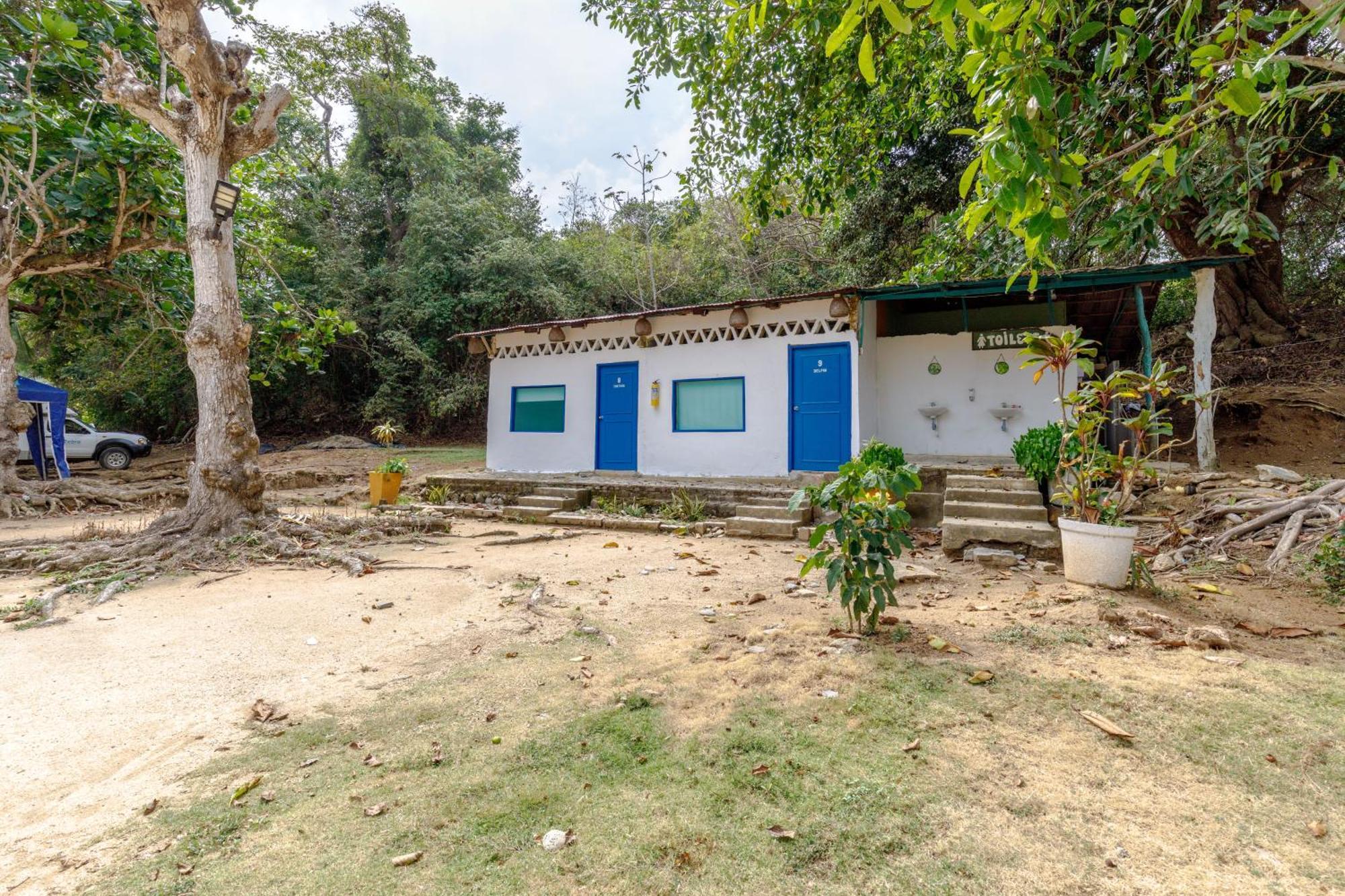 Casa De Campo Castillete Dentro Del Parque Tayrona El Zaino Buitenkant foto
